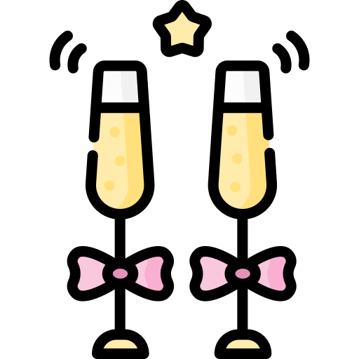 Champagne Special Lineal color icon