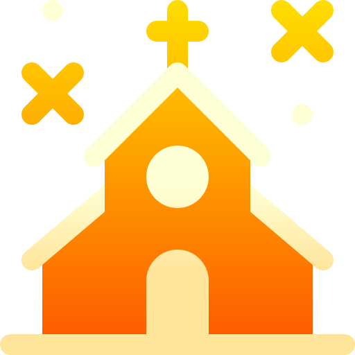 Church Basic Gradient Gradient icon