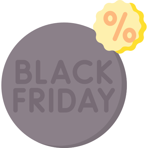 Black friday Special Flat icon
