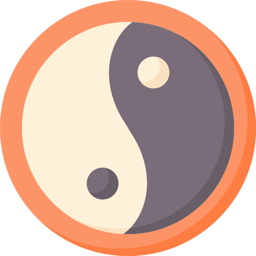 yin yang Special Flat ikona