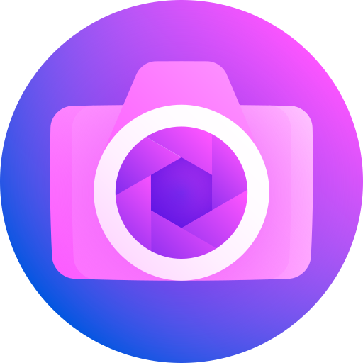 카메라 Gradient Galaxy Gradient icon