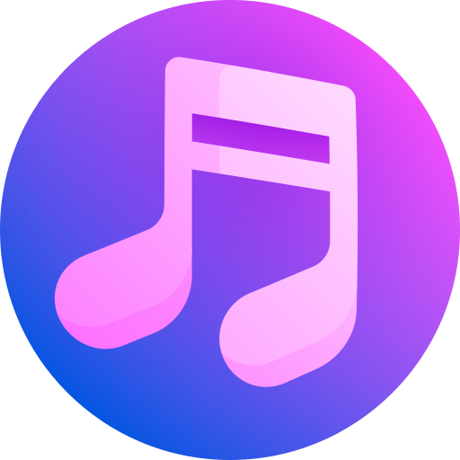 ミュージックストアアプリ Gradient Galaxy Gradient icon