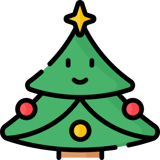 drzewko świąteczne Special Lineal color ikona