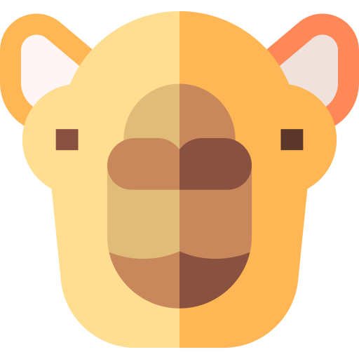 camello Basic Straight Flat icono