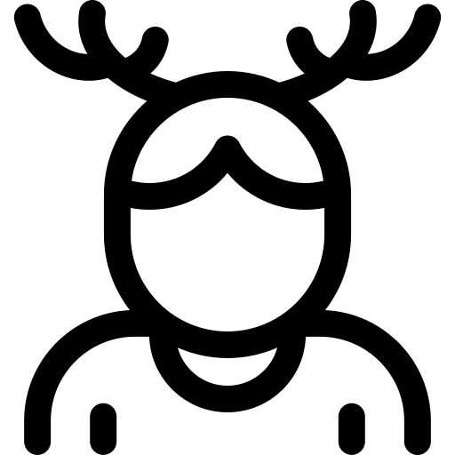 chłopak Basic Rounded Lineal ikona