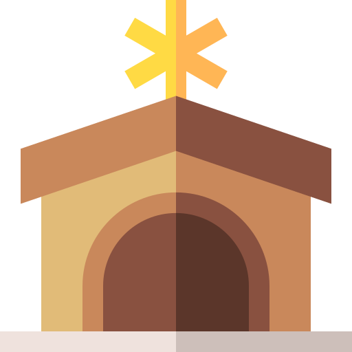 pesebre Basic Straight Flat icono