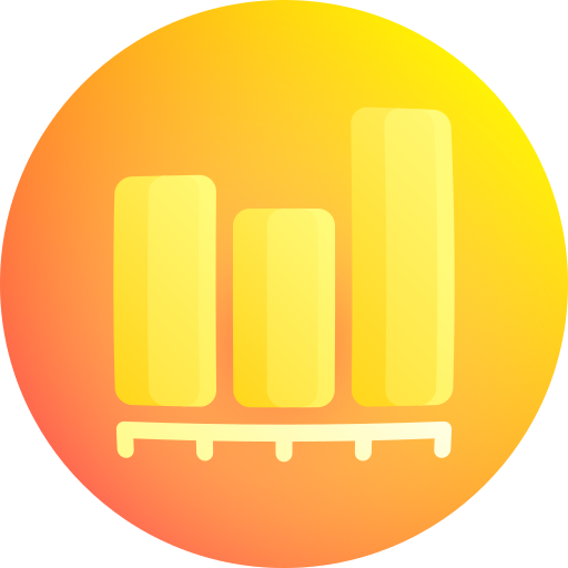 spreadsheet-app Gradient Galaxy Gradient icoon