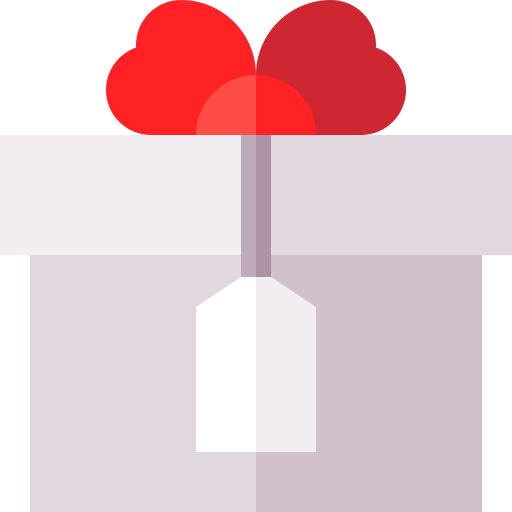 Christmas present Basic Straight Flat icon