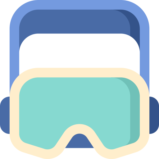 スキー用のゴーグル Special Flat icon