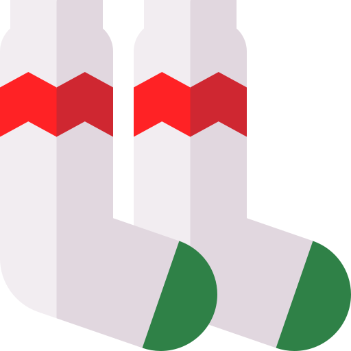 Socks Basic Straight Flat icon