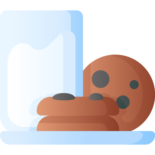 クッキー 3D Basic Gradient icon