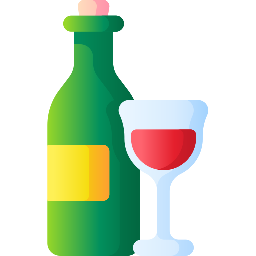 vino 3D Basic Gradient icono