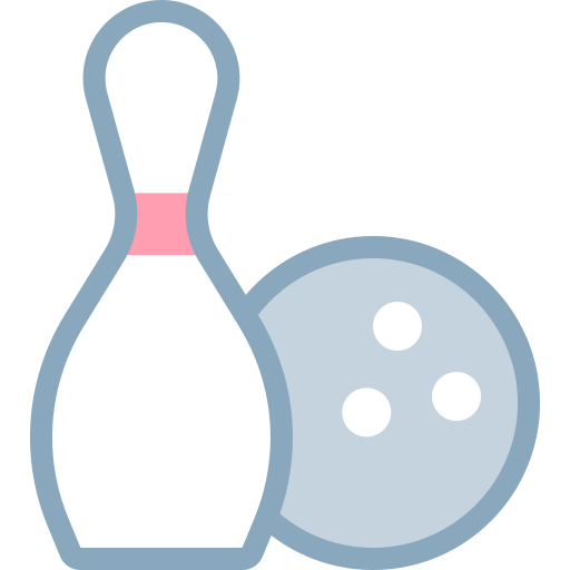 bowling Detailed color Lineal color icon