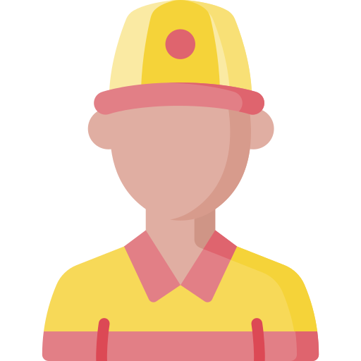 Delivery man Special Flat icon