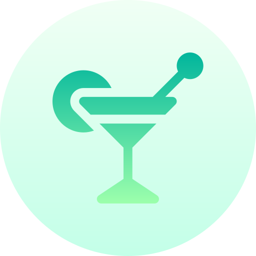 martini Basic Gradient Circular icon