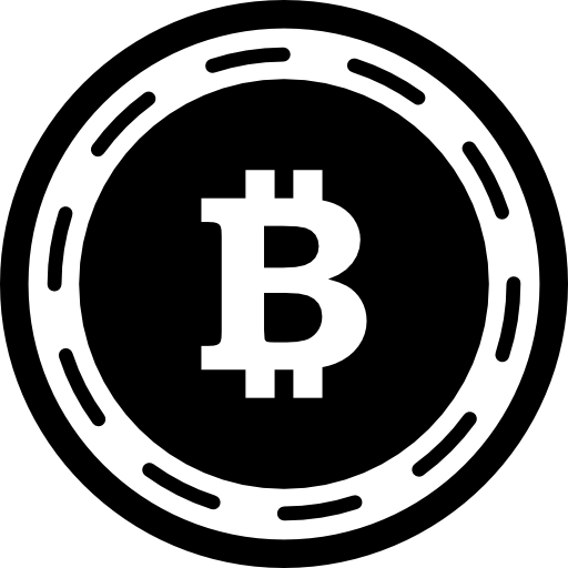 bitcoin-munt  icoon