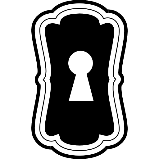 Keyhole variant shape  icon