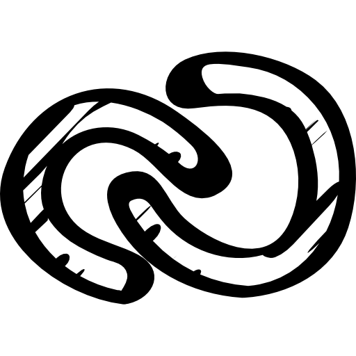 스케치 된 윤곽선 연결  icon