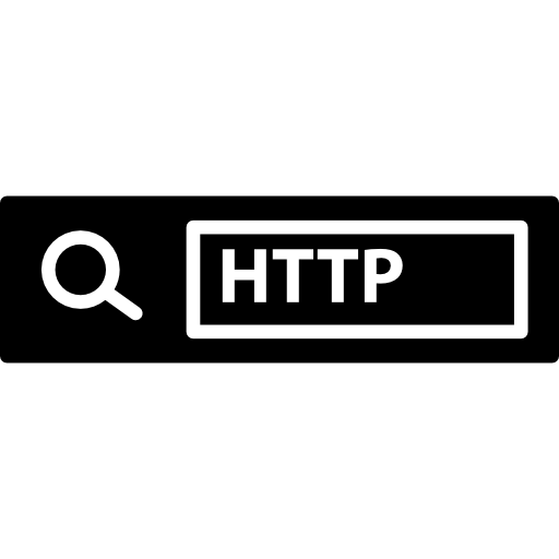 símbolo de búsqueda http  icono