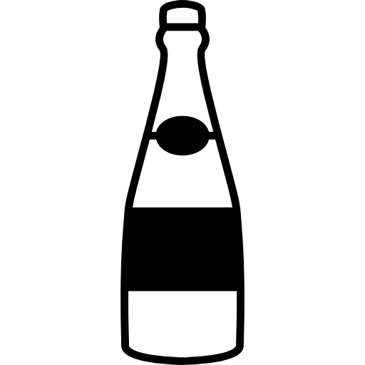 bouteille de vin  Icône