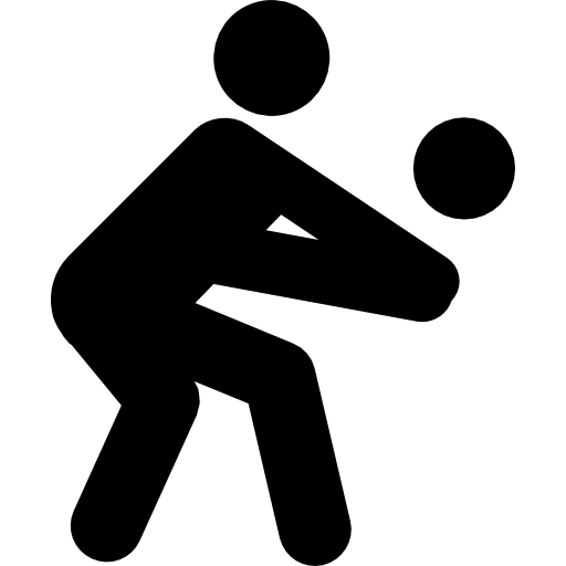 volley-ball silhouette  Icône