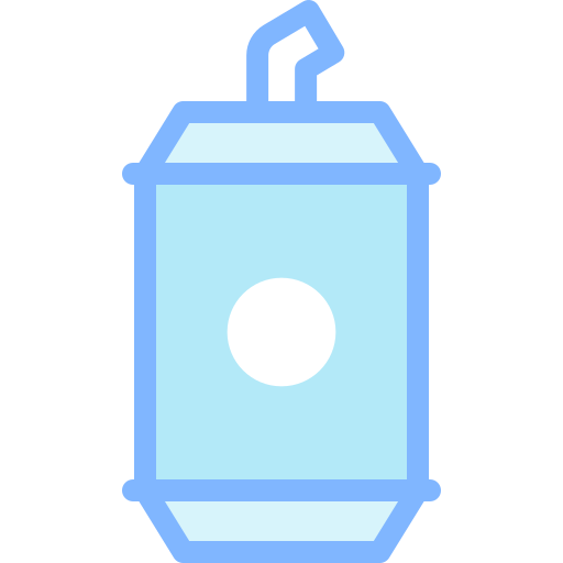 Сода может Detailed color Lineal color иконка