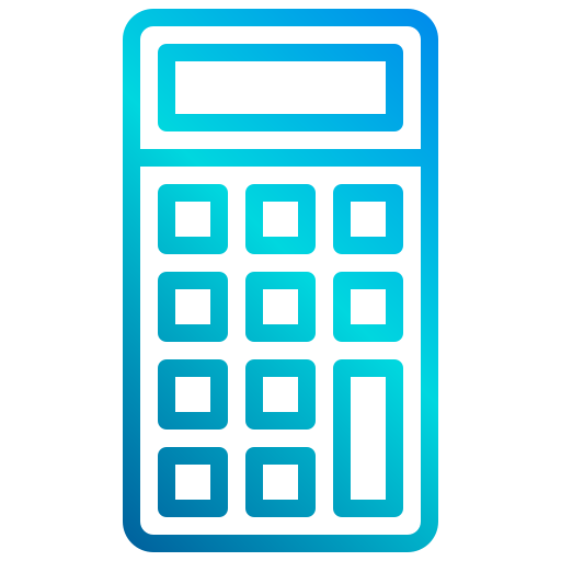 kalkulator xnimrodx Lineal Gradient ikona