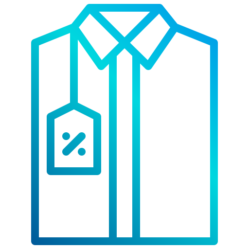 Shirt xnimrodx Lineal Gradient icon