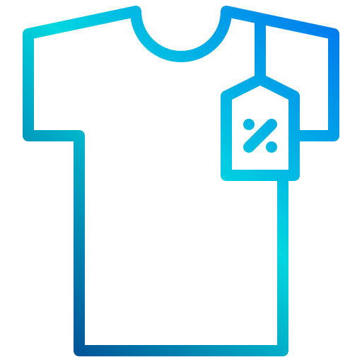 T shirt xnimrodx Lineal Gradient icon