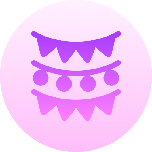 girlandy Basic Gradient Circular ikona