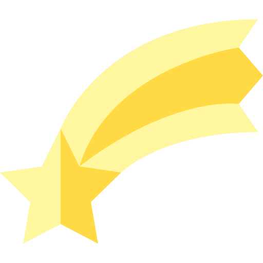 Star Basic Straight Flat icon