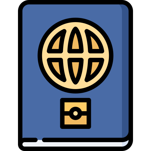 passaporto Special Lineal color icona