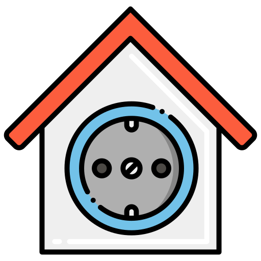 Electricity Flaticons Lineal Color icon