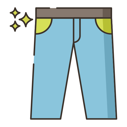un pantalon Flaticons Lineal Color Icône