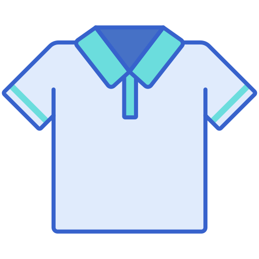 koszula Flaticons Lineal Color ikona