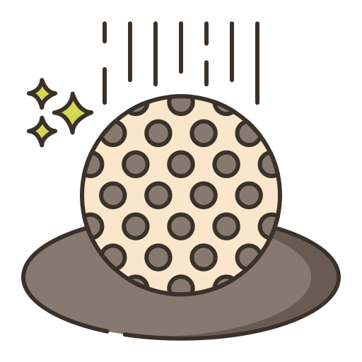 golfloch Flaticons Lineal Color icon