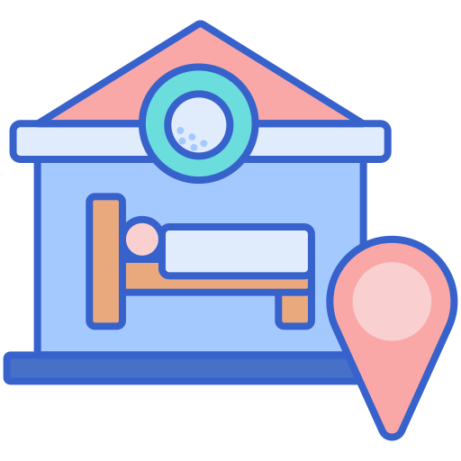 Accommodation Flaticons Lineal Color icon