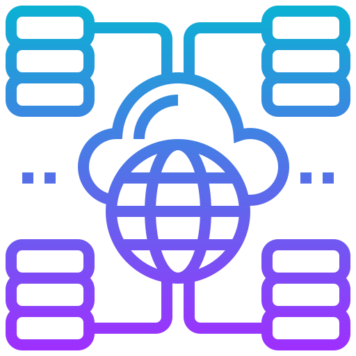 グローバルネットワーク Meticulous Gradient icon