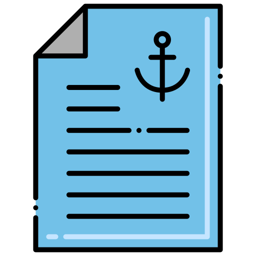 Anchor text Flaticons Lineal Color icon