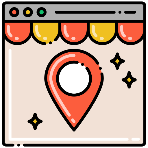 Store Flaticons Lineal Color icon