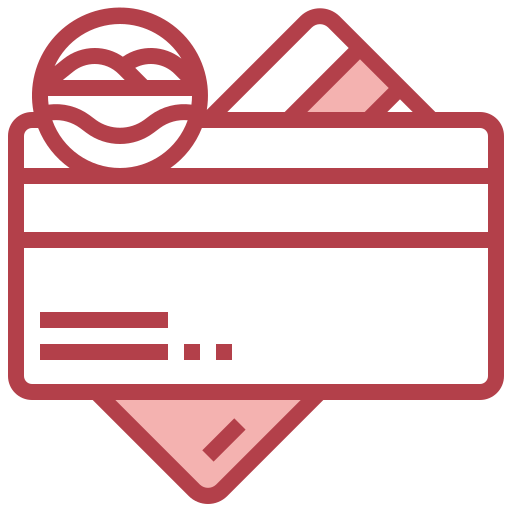 tarjeta de crédito Surang Red icono