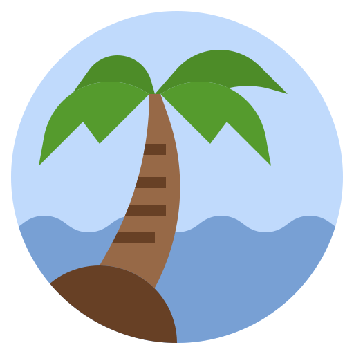 Island Surang Flat icon