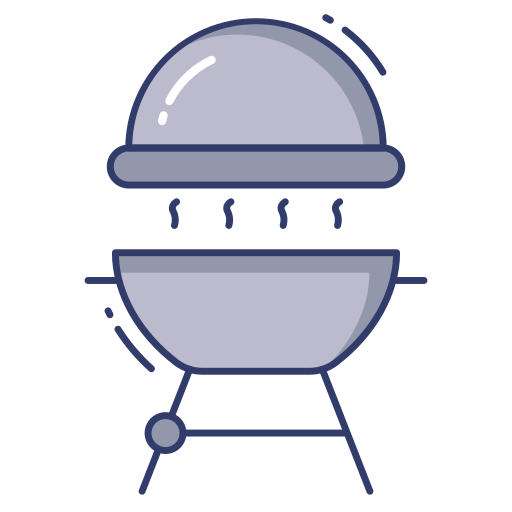 griglia per barbecue Dinosoft Lineal Color icona