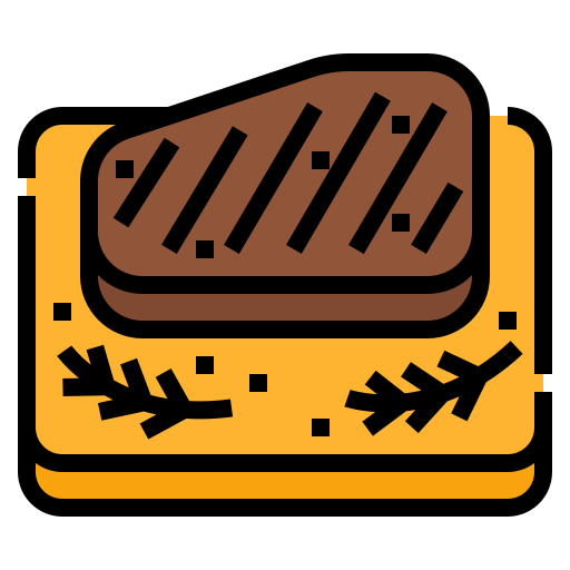 Meat Aphiradee (monkik) Lineal Color icon