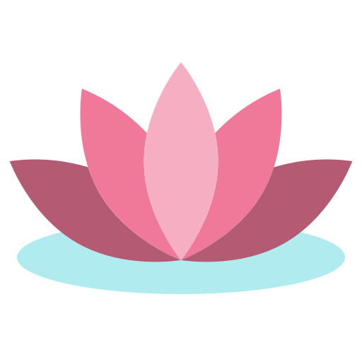 Lotus flower Winnievizence Flat icon