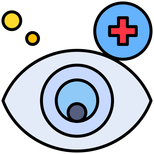 Eye care Generic Outline Color icon