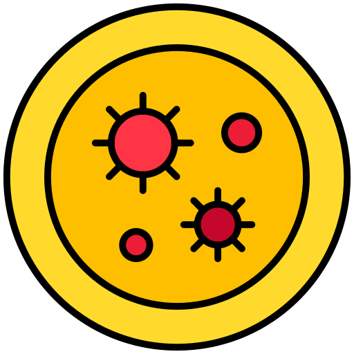 세균 Generic Outline Color icon