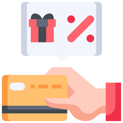 Платеж кредитной картой Justicon Flat иконка