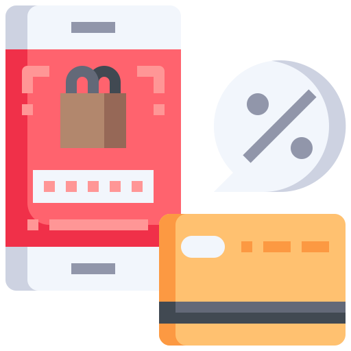 Credit card payment Justicon Flat icon