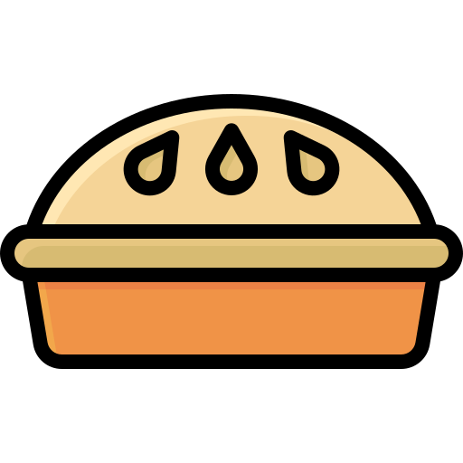 Apple pie Generic Outline Color icon